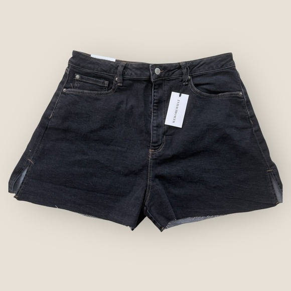 WeWoreWhat High Rise Boyfriend Shorts | Size 32 | NWT - Picture 3 of 8